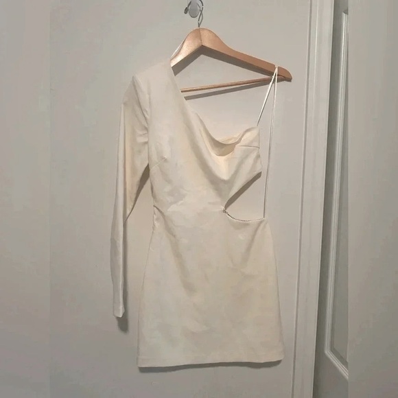 ASTR‎ The Label Lavinia Dress in Off White Sz S - Picture 5 of 8